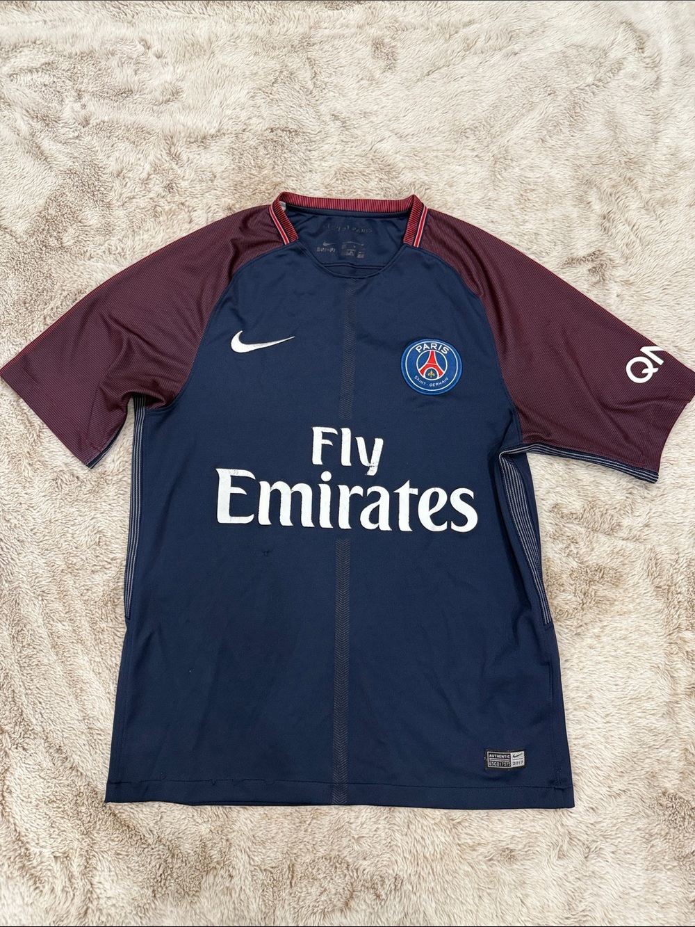 Nike Paris Saint-Germain Men's Jersey - Navy & Maroon